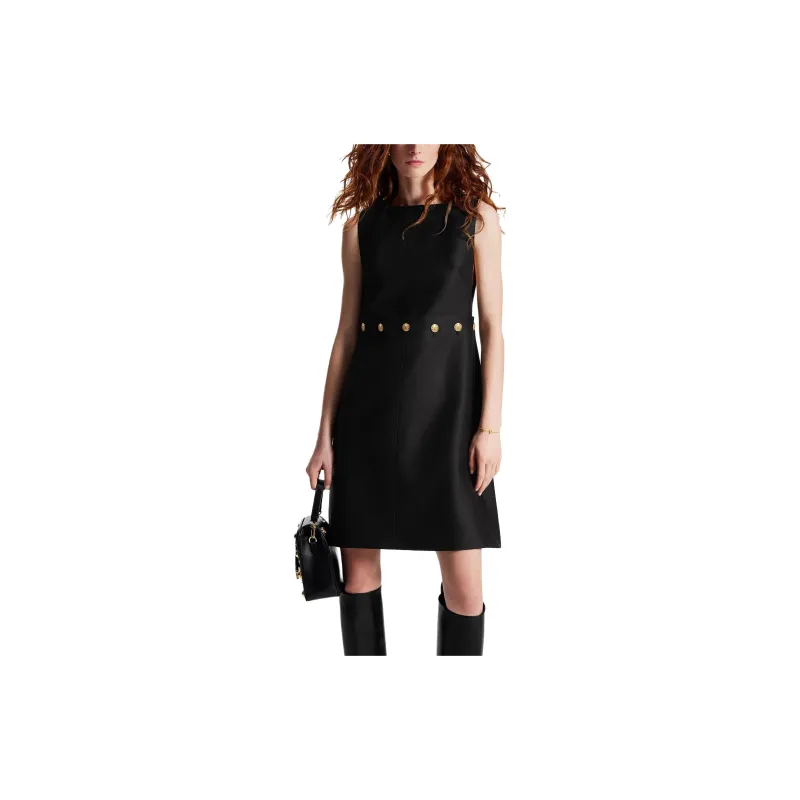 LOUIS VUITTON Button Waist Mikado Dress-1