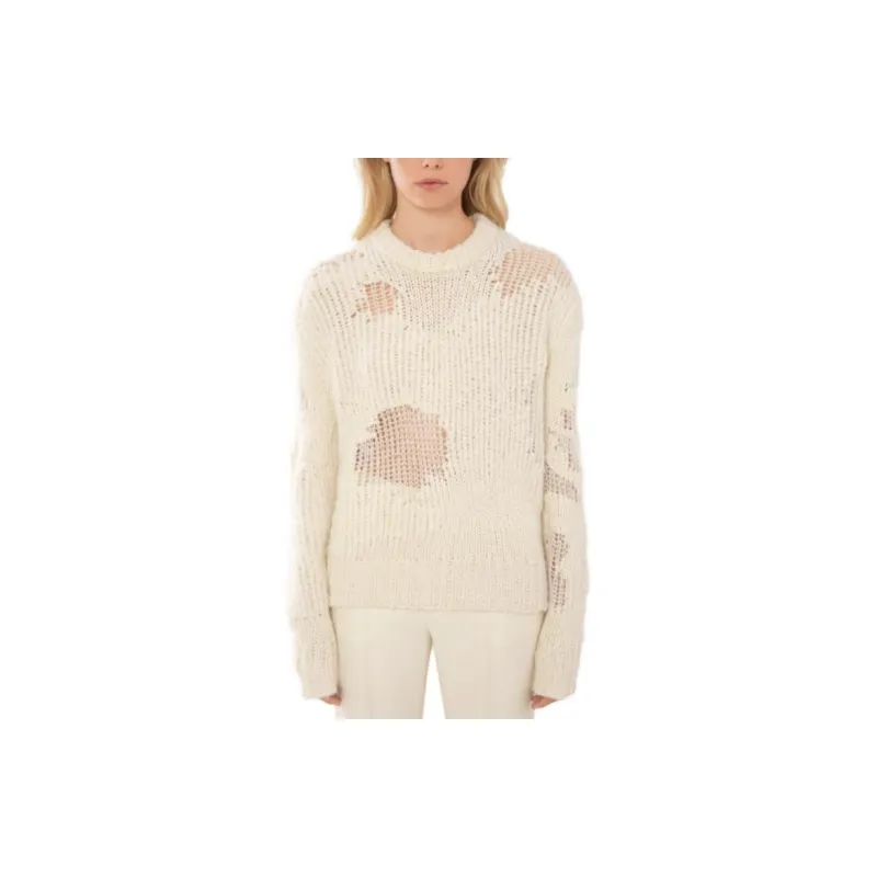 Chloé Mesh Patch Knitted Jumper-2