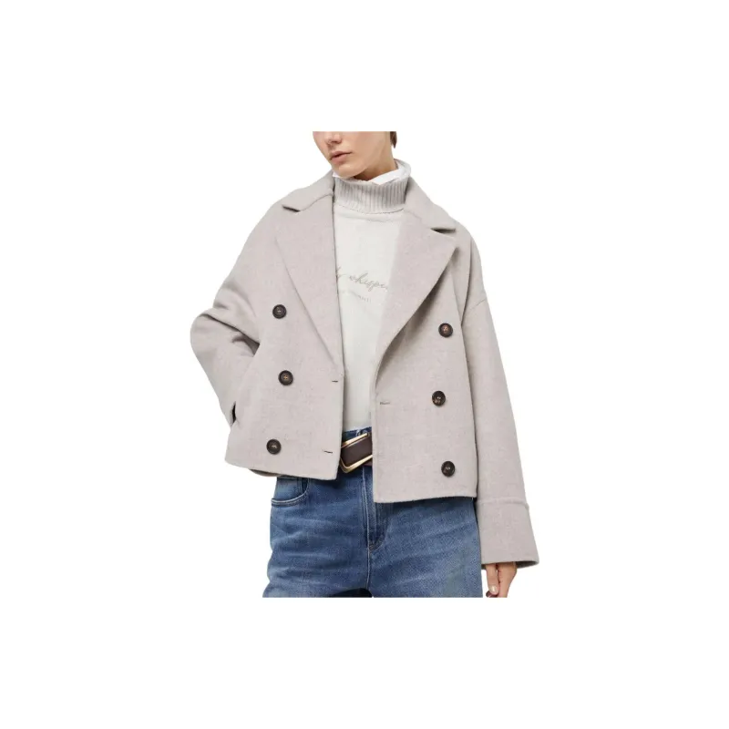 Brunello Cucinelli Double breasted Peak lapel Jacket-2