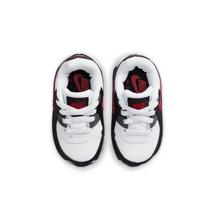 Nike Air Max 90 White University Red Iron Grey TD-3
