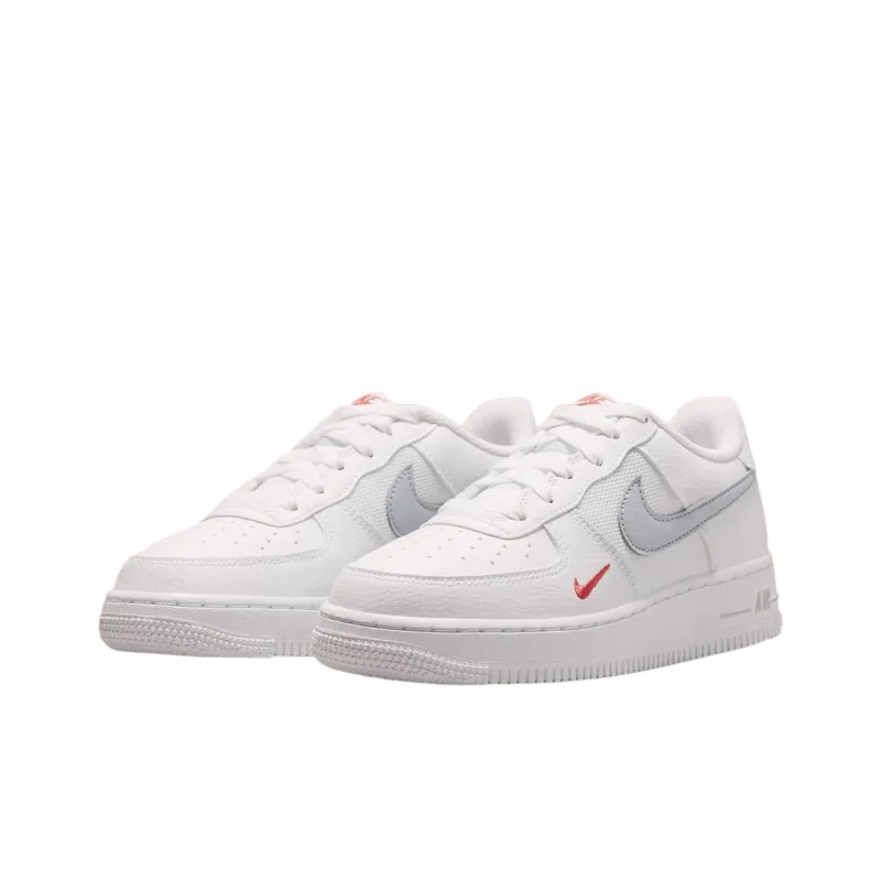 Nike Air Force 1 Low GS White Grey-2