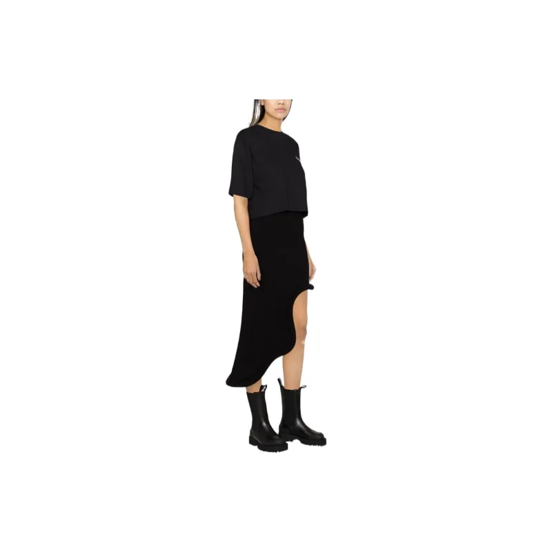 BALMAIN Crop Tops Women's Black-3