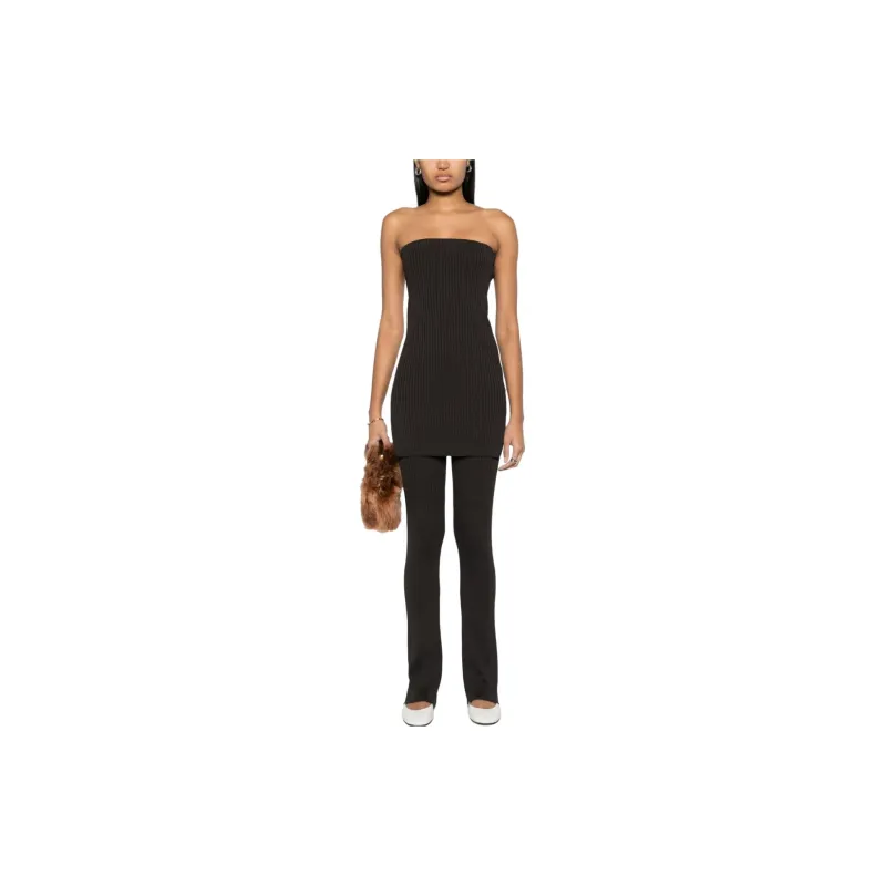 NANUSHKA Brynn Ribbed Strapless Top-1