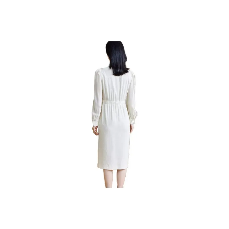 MISSSHINE Long Sleeved Dress Women's-1