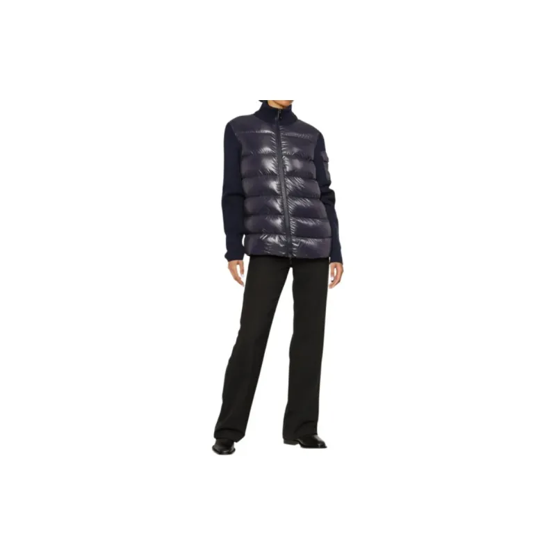 Moncler SS24 Down Jacket Women's Marine Blue-1