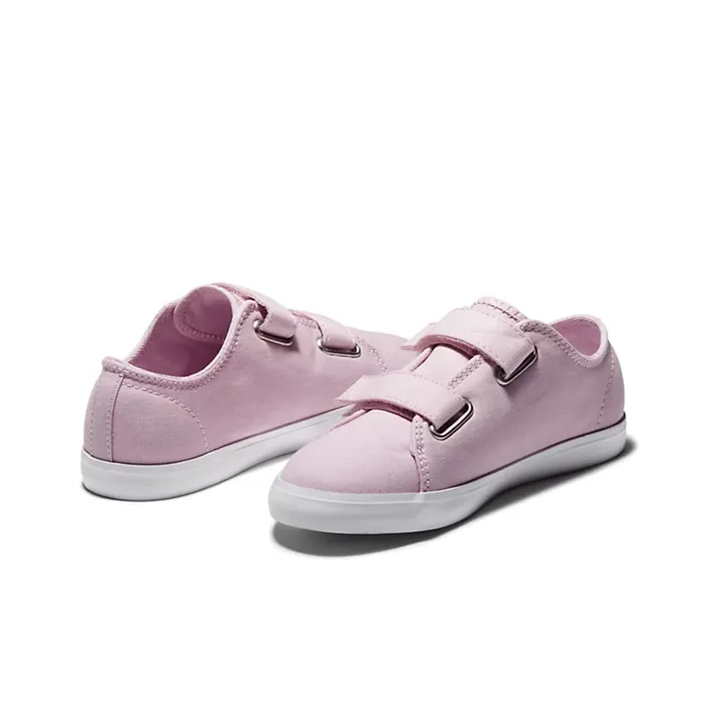 Timberland Newport Bay Low-Top Kids' Skateboarding Shoes Pink White Teenagers-2
