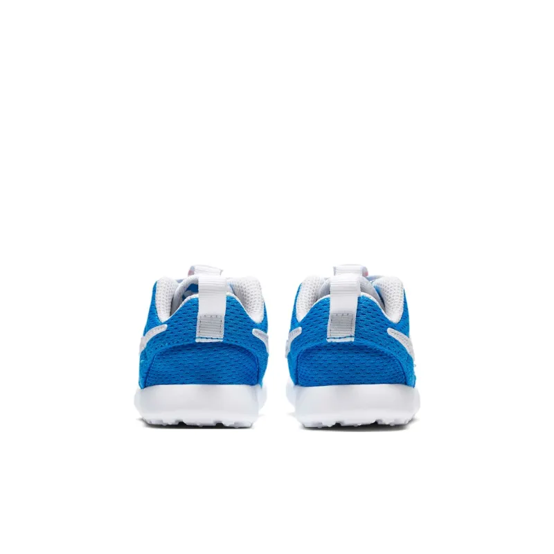Nike Roshe One Low Top Toddler Shoes White Blue Infant And Toddler-4