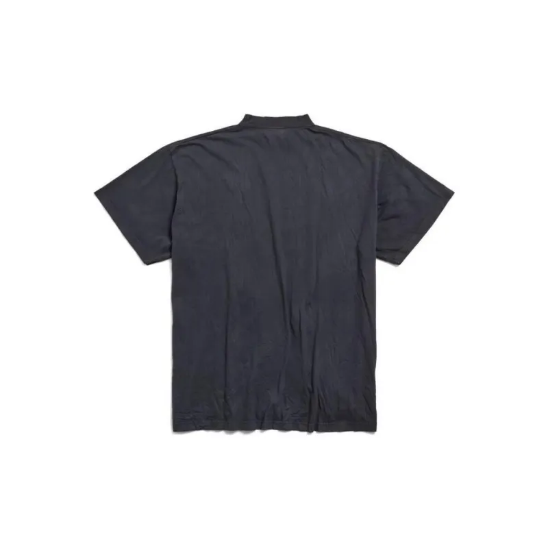 Balenciaga Keep Calm Washed Oversized T Shirt-1