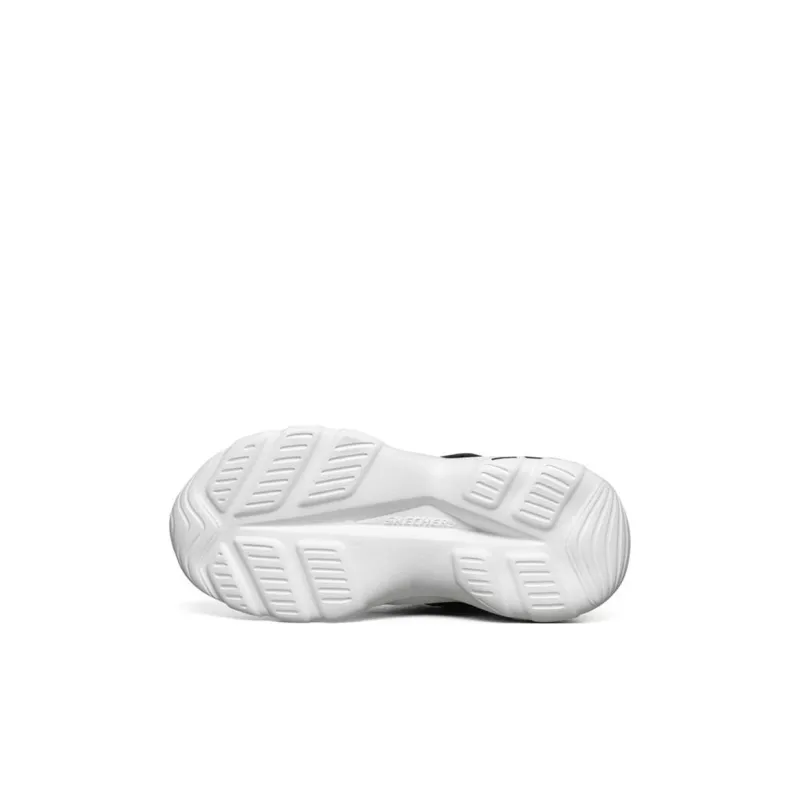 Skechers Slip Resistant Shock Absorbers Low Top Kids' Casual Shoes White Black Kids'-4