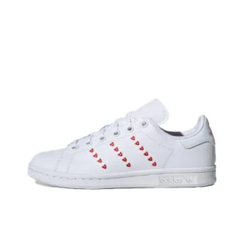 Adidas Stan Smith Cloud White Lush Red GS