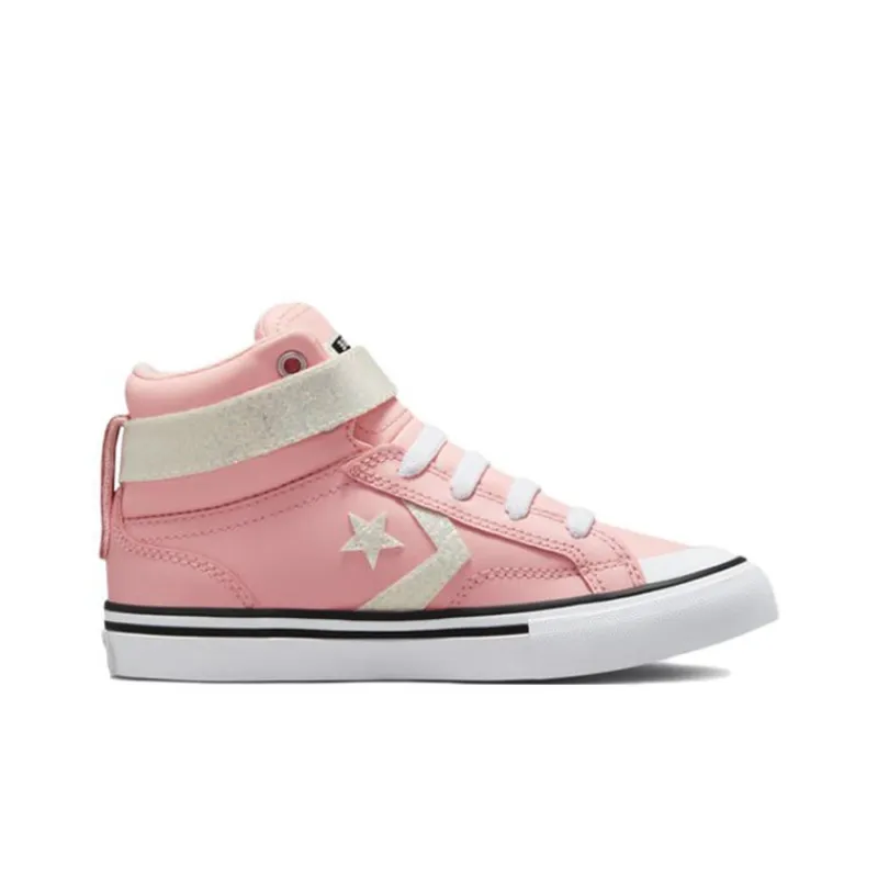 Converse Pro Blaze Strap Abrasion Resistant High Top Kids Canvas Shoes Teenagers-1
