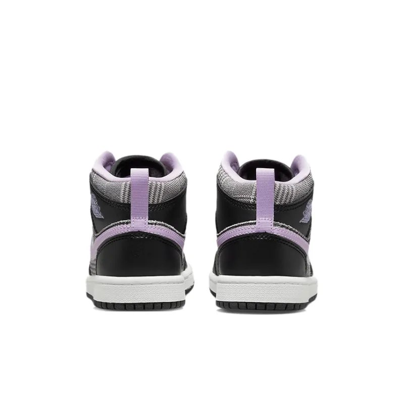 Jordan 1 Mid SE PS Houndstooth-4