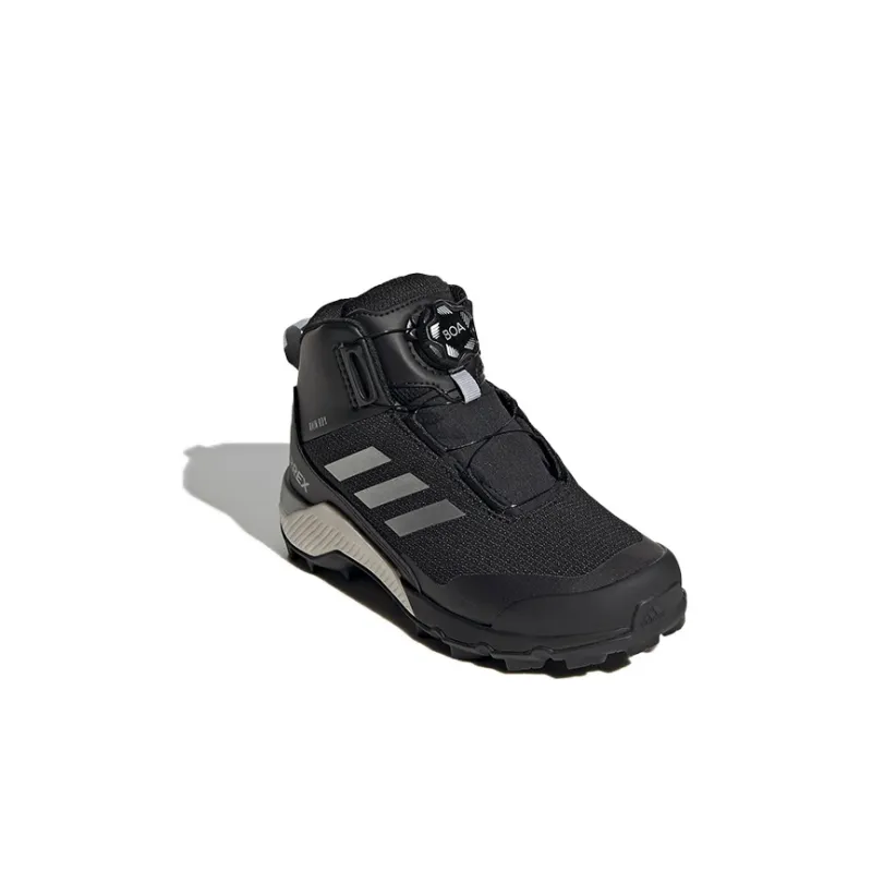 Adidas Terrex Winter Mid Boa Hiking K Breathable High Top Kids' Outdoor Shoes Black Kids'-2