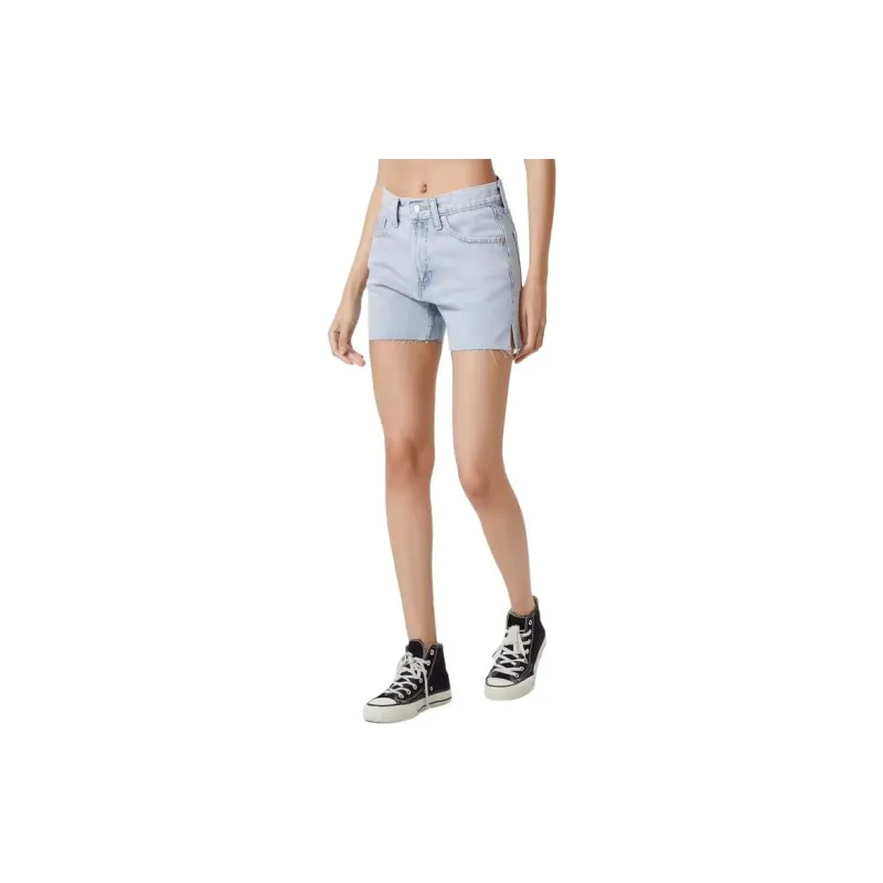 GAP Denim Shorts Women's Light Blue-3
