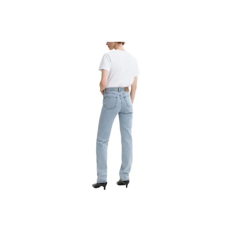 TOTEME Mid Rise Straight Leg Jeans-2