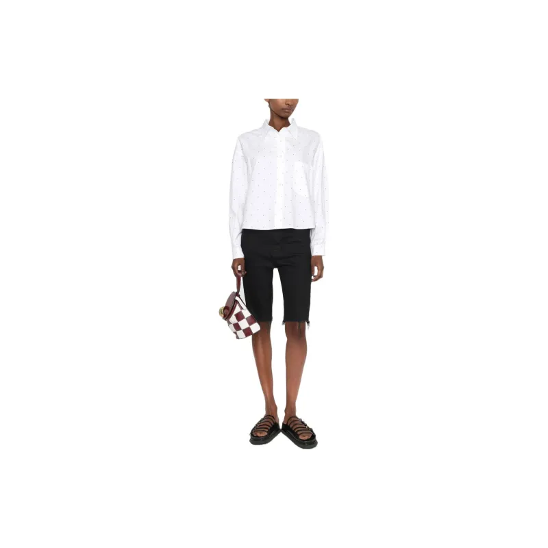 MM6 Maison Margiela Shirts Women's White-1