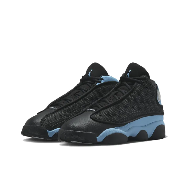 Jordan 13 Retro Black University Blue GS-2