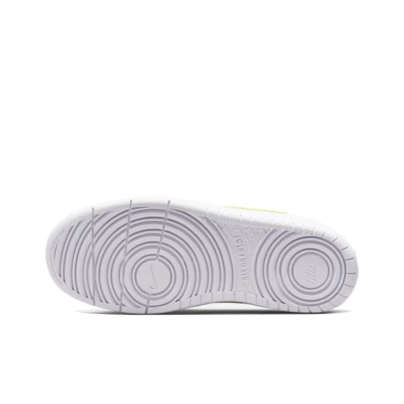 Nike Court Borough Low 2 Low Top Skateboard Shoes White Green Unisex-4