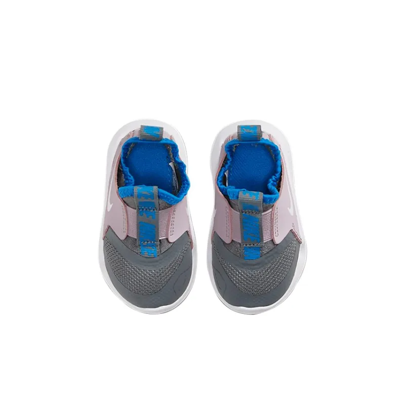 Nike Flex Runner Slip-Resistant Cushioning Wear-Resistant Low-Top Toddler Shoes Light Purple Infant And Toddler-2