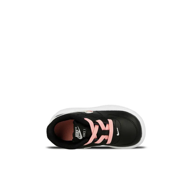 Nike Air Force 1 '18 Vintage Floral Low Top Skateboard Shoes Black Infant And Toddler-3