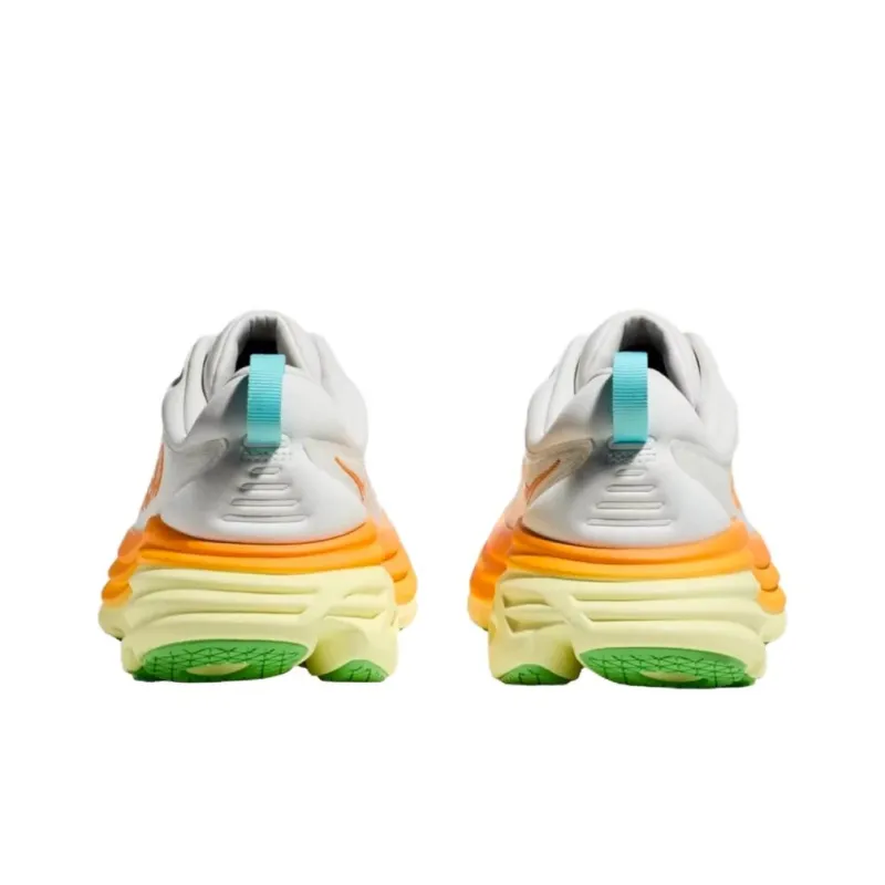 HOKA ONE ONE Bondi 8 Blanc De Blanc Solar-3