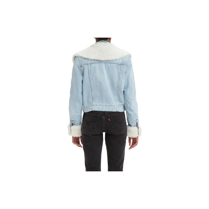 Levi's Denim Jacket Women's Sky Blue-2