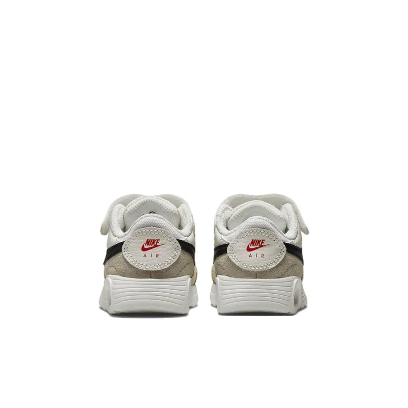 Nike Air Max SC Low Top Running Shoes White Black Infant And Toddler-4