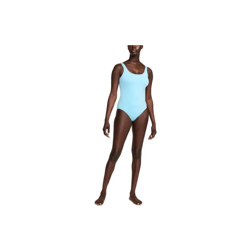 Nike Swim Essential One piece Swimsuit Women's Aqua Royal Blue-2