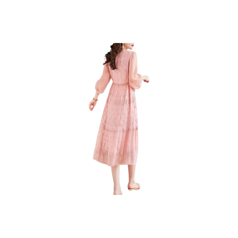 Ink Beauty Long Sleeved Dress Women's-1