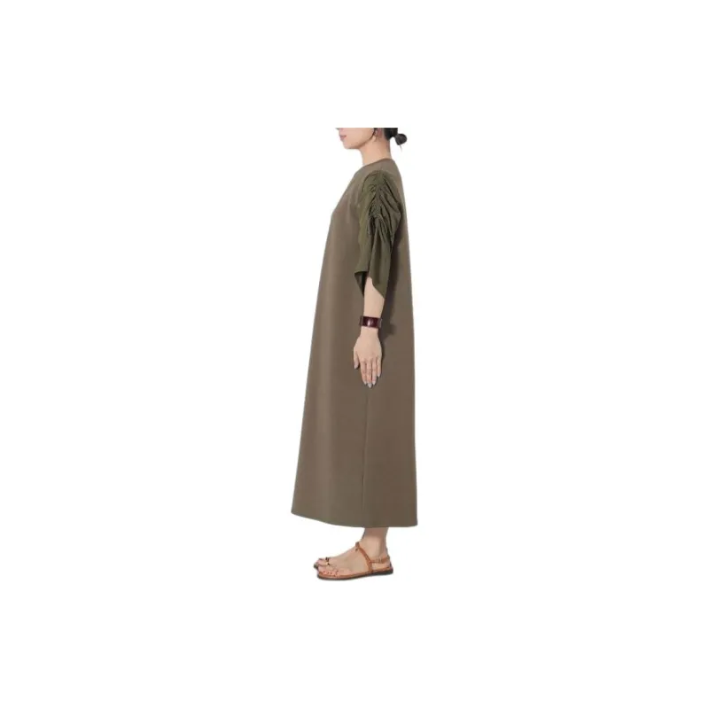Beams Short Sleeved Dresses Women's-16