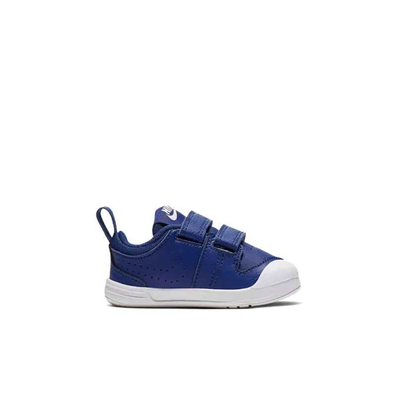 Nike Pico 5 Low Top Toddler Shoes Blue White Infant And Toddler-1