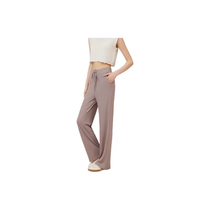 EICHITOO Casual Pants Women's Light Purple-2