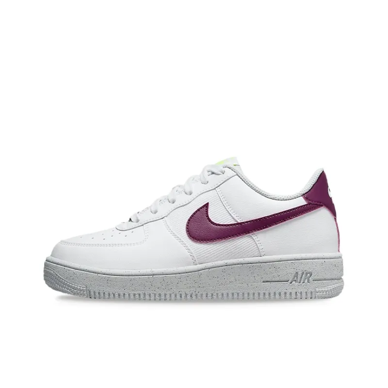 Nike Air Force 1 Low Crater Next Nature White Sangria GS-0