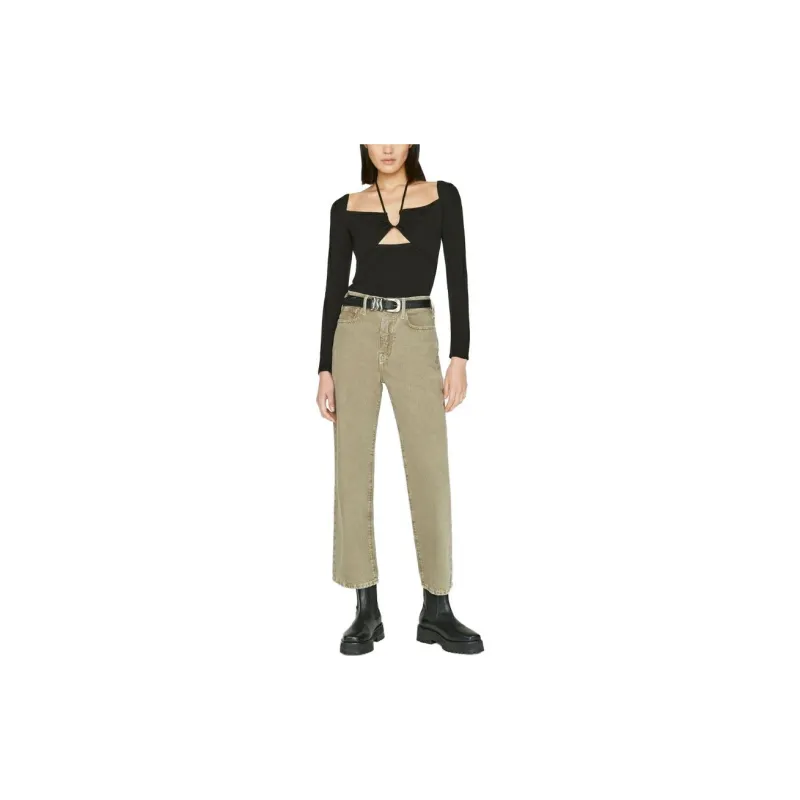 FRAME Jeans Women's Green-3