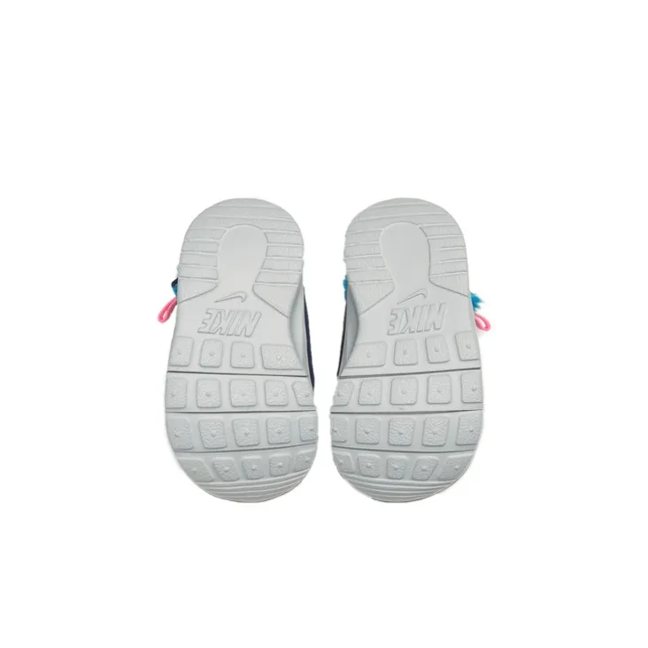 Nike Cushioning Abrasion Resistant Thermal High Top Toddler Shoes Blue Pink Infant And Toddler-4