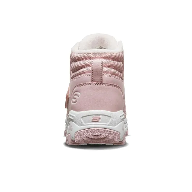 Skechers D'LITES 1.0 Ankle Length Kids' Boots Pink Teenagers-3