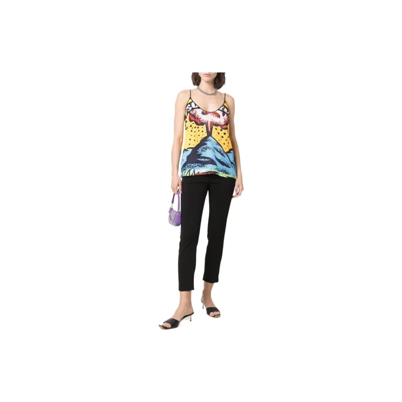 DSQUARED2 Cropped Low rise Trousers-3
