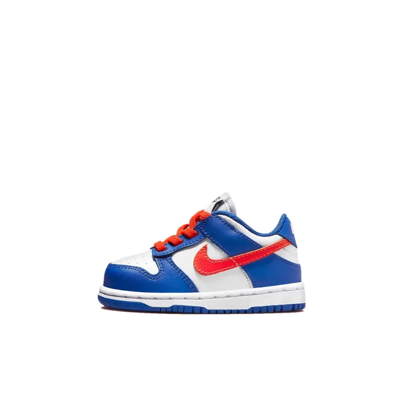 Nike Kids Dunk Low "Game Royal/Crimson" Sneakers-0