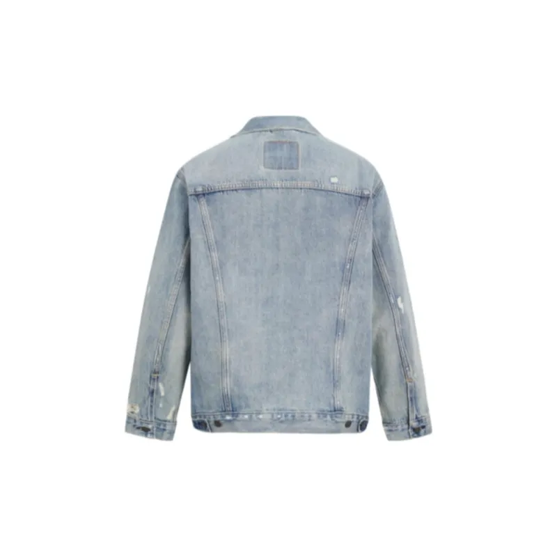 Levis Denim Jackets Men Blue-1
