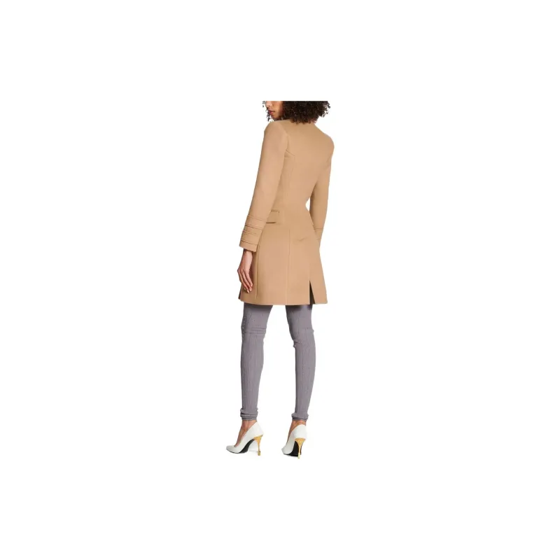 BALMAIN Double breasted Wool Coat-3
