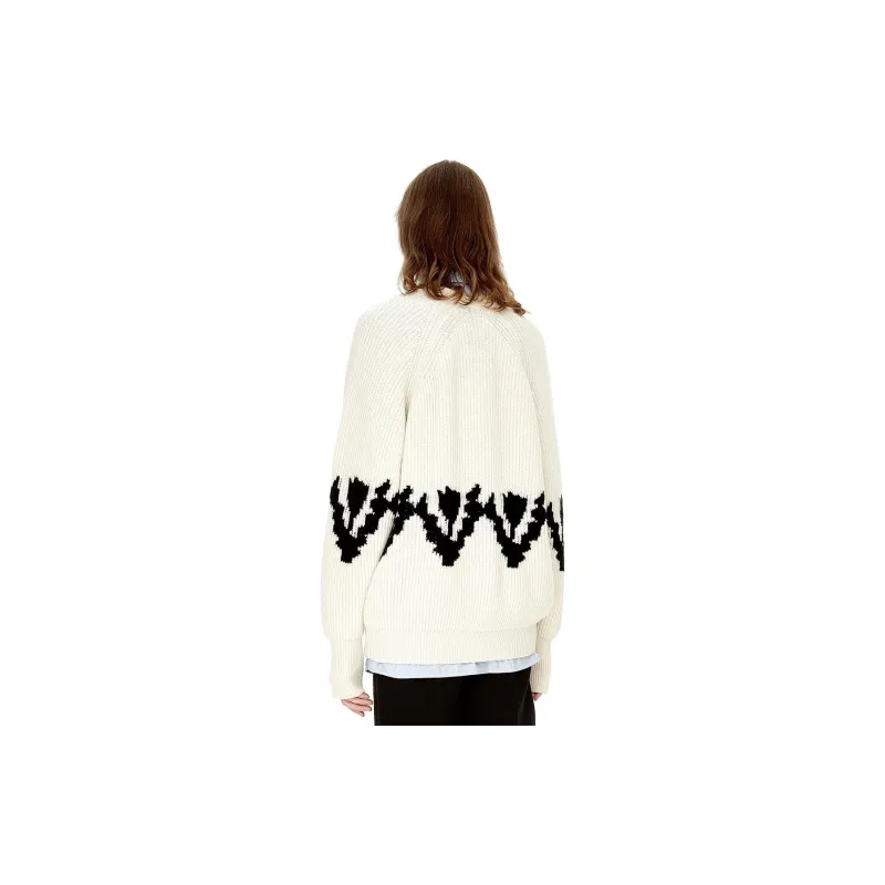 III VIVINIKO Knitwear Women's Raw White-1