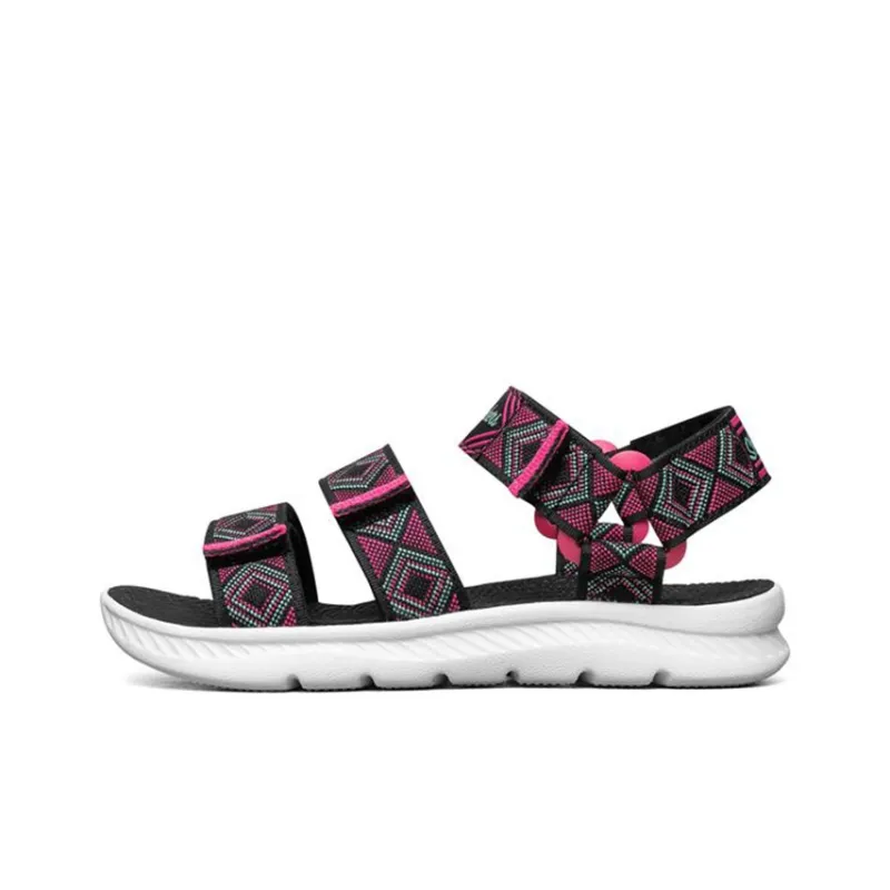 Skechers C FLEX SANDAL 2.0 Slip Resistant Children's Sandals Black Multicolor Teenagers-0