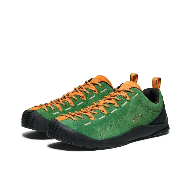 KEEN Jasper Anti Slip Wear Resistant Low Top Hiking Shoes Men's Green Black-2