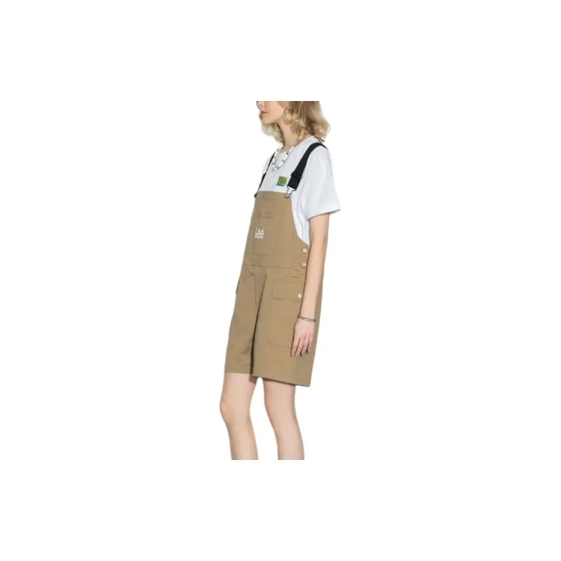 Lee Casual Shorts Women's Khaki-4