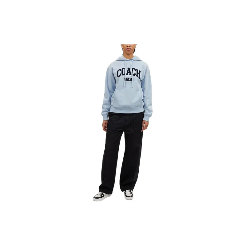 COACH SS24 Sweatshirt Women's Light Blue-3