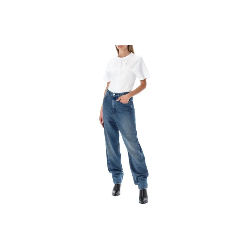 ISABEL MARANT ETOILE High Rise Jeans-2