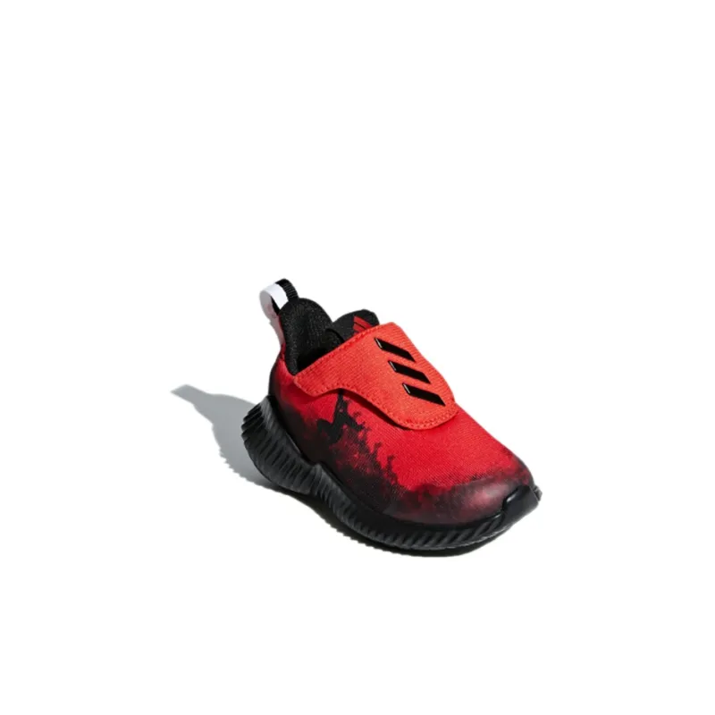 Adidas Breathable Low Top Toddler Shoes Red Black Infant And Toddler-2