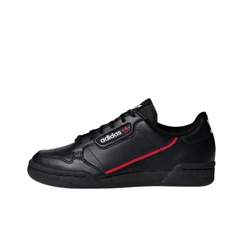 Adidas Continental 80 Black Red Kids