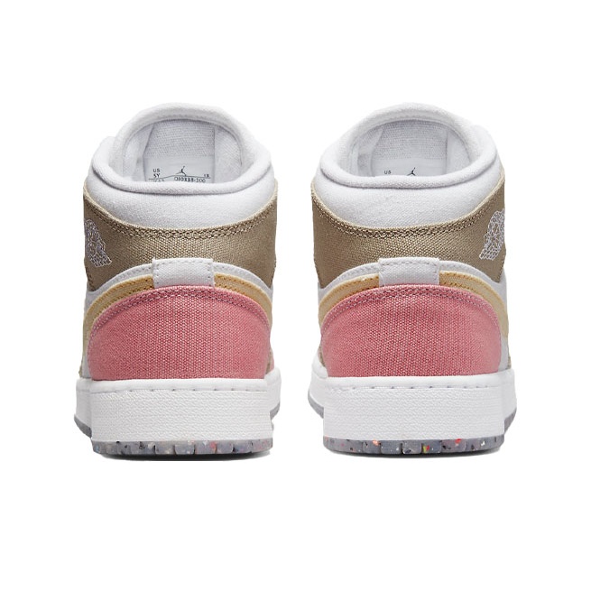 Jordan 1 Mid SE GS Pastel Grind SIZE store 6.5Y / 8W