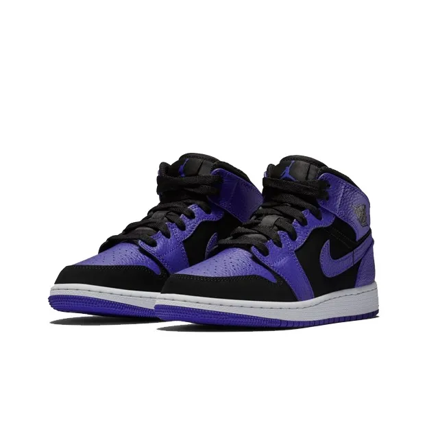 Jordan 1 Retro Mid GS Dark Concord-2
